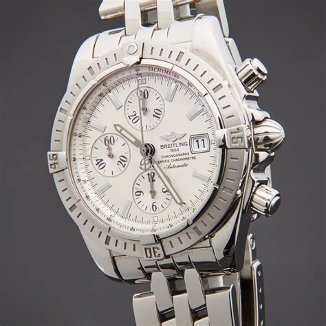 breitling chronomat evolution am handgelenk|breitling chronomat automatic pre owned.